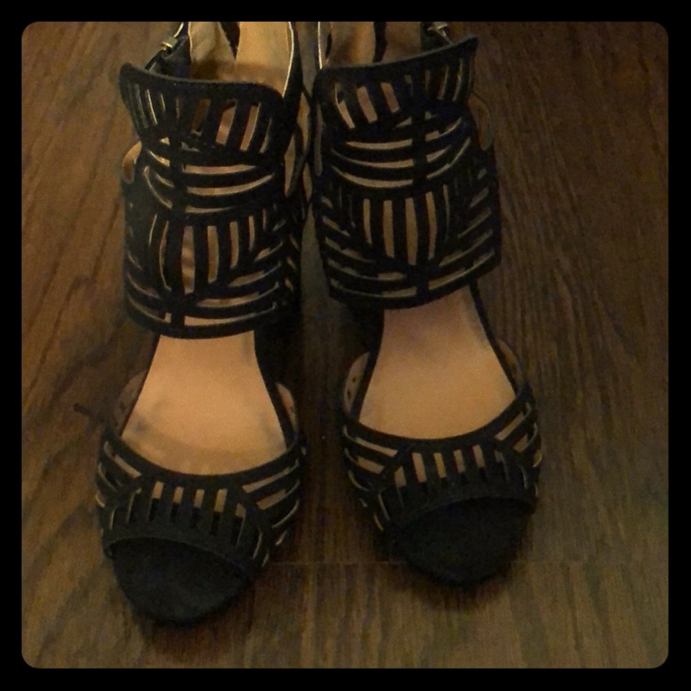 Black heels